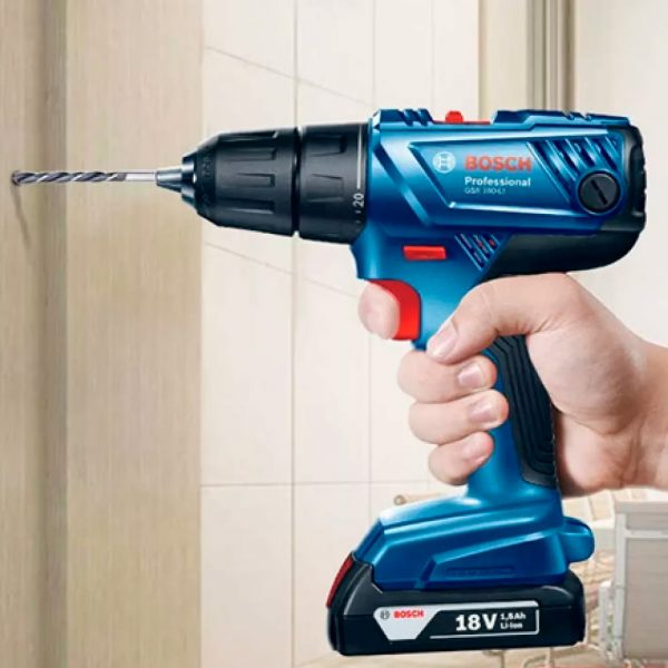 Taladro Atornillador Bosch GSR 180-LI 18V + 2 Bat x 2.0Ah MP - Imagen 6