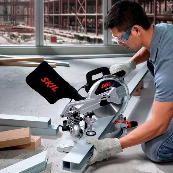 Sierra Ingleteadora Skil 3310 10 1800w Laser - Imagen 6