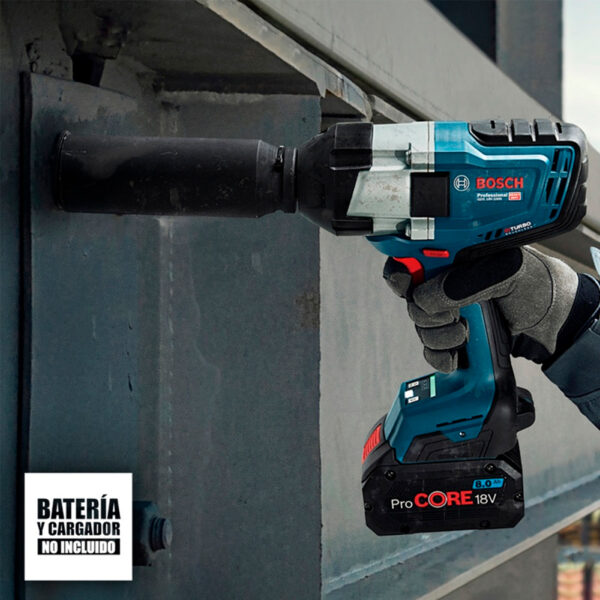 Llave Impacto Bosch GDS 18V-1000 1/2" 18V Brushless 1000Nm - Imagen 3