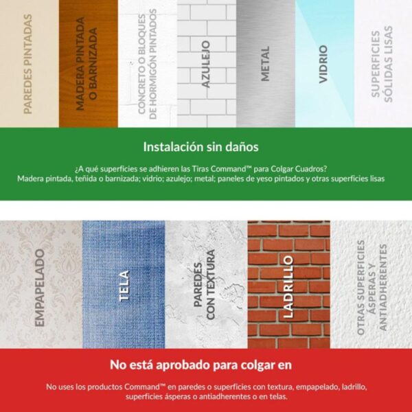 Pack x2 Gancho Command Clear Mediano 17091 x2 - Imagen 6